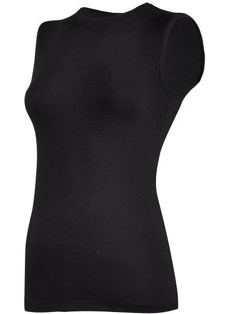 Goldoremi̇ Star 2236 Black Lycra Zero Sleeve Women's Undershirt
