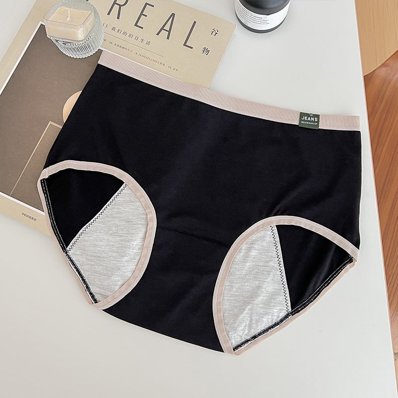 Creative Lightweight Plus-Size Period Panties Smoky Cyan - Image 2