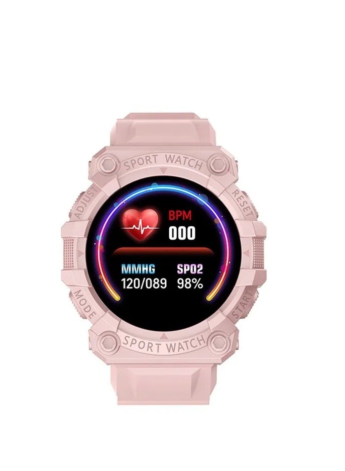 AROAQ Smart Watch, Pink Large Display Bluetooth Calling Rugged Smartwatch,  Ip68 Touchscreen Fitness Smart Watch For Ios And Android - Image 1