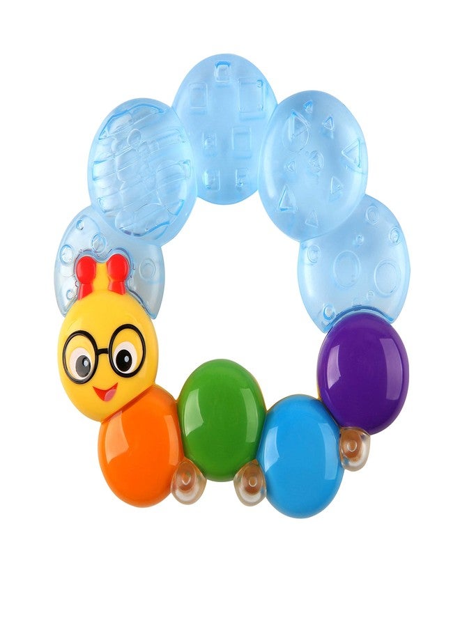 Baby Einstein Teether-pillar Rattle and Chill Teething Toy, Ages 3 months + - Image 1