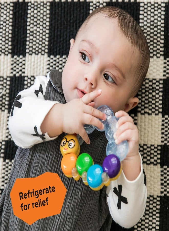 Baby Einstein Teether-pillar Rattle and Chill Teething Toy, Ages 3 months + - Image 3