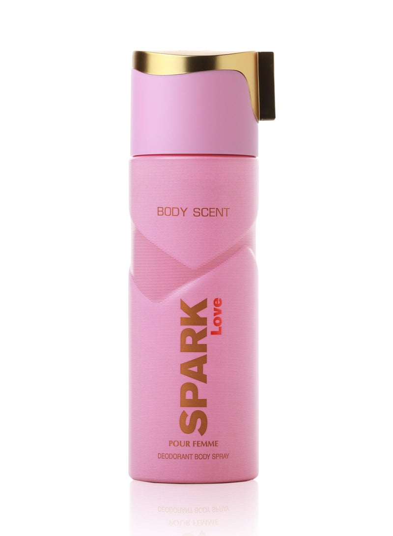 Mirage SPARK LOVE by Mirage for Women Deodorant body spray, 200 ml