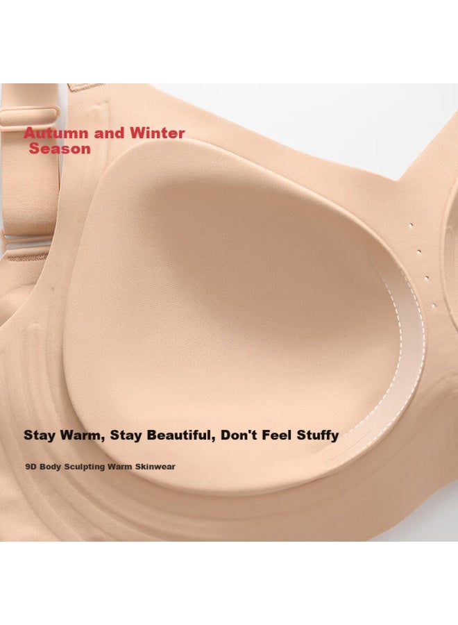 Gujin Women's Wireless Underwear 10a Antibacterial Jelly Soft Support Full Coverage Bra - Image 3