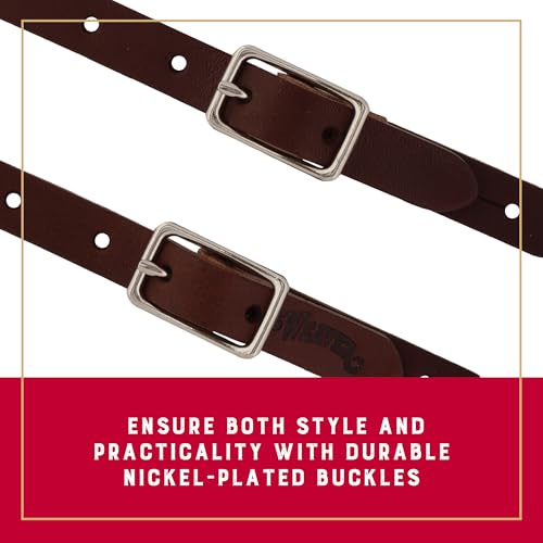 Weaver Leather unisex child Children Spur Straps, Sunset, 5 8 Childs US - Image 4
