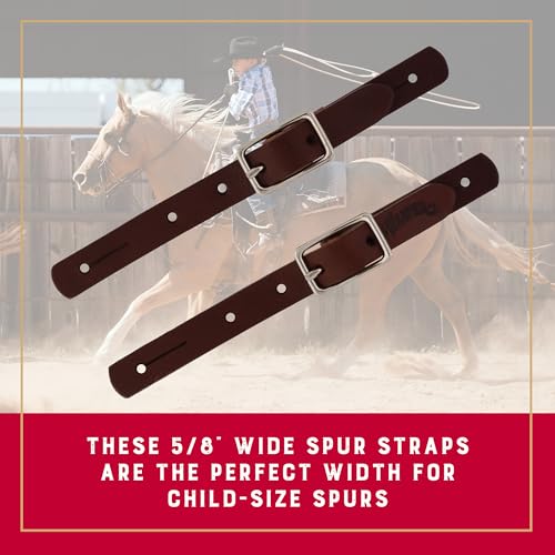 Weaver Leather unisex child Children Spur Straps, Sunset, 5 8 Childs US - Image 2