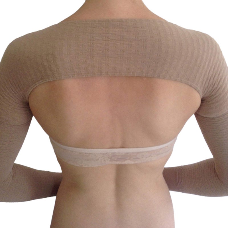 Bioflect Compression Arm Sleeves Wrap with Bio Ceramic Fibers and Micro-Massage Knit - for Support and Comfort - Black 3XL - Image 3