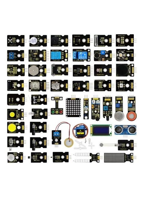 48 in 1 Sensor Starter Kit With Gift Box For Arduino DIY Projects (48pcs Sensors)