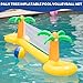 SCS Direct Giant Inflatable Palm Tree Volleyball Net Set w Ball 12 ft Long Extra Large SizeDurable Thick PVC Material Easy to Inflate OutdoorBackyard Summer BBQ Pool Party Kids Teens Water Toy Game Float - Image 3