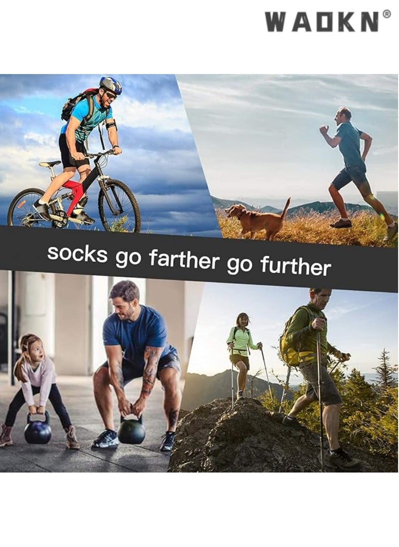 WAOKN - Men's Sports Comfortable Low-Cut Breathable Cushioned Socks, 6-Pair Pack in White, Specifically Designed Low-Tab Socks for Sports Enthusiasts - Image 1