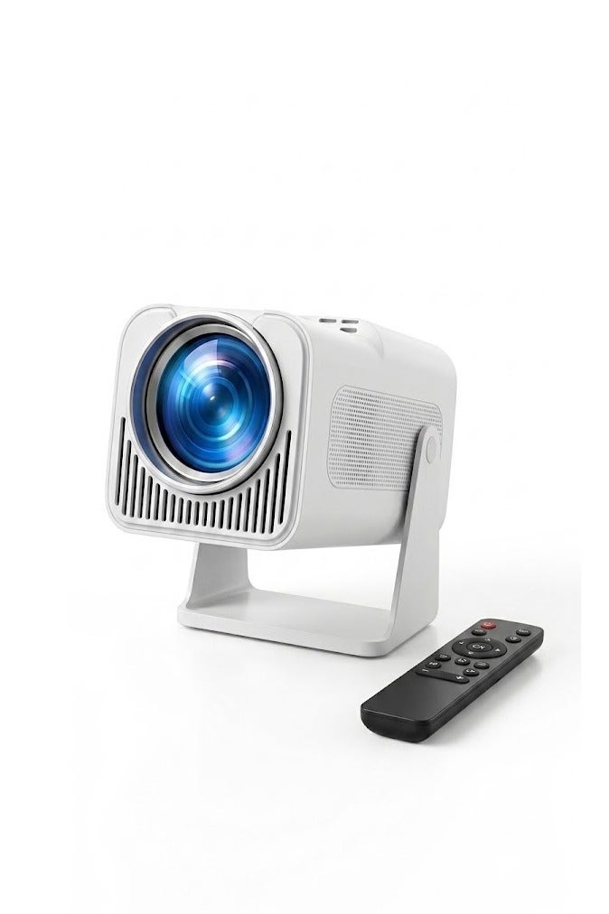 بريمو بلس بروجكتور محمول – دقة 1080P Full HD، نظام أندرويد 11، واي فاي، دعم 4K، سماعات مدمجة، HDMI و USB، مثالي للمنزل والأفلام - Image 3