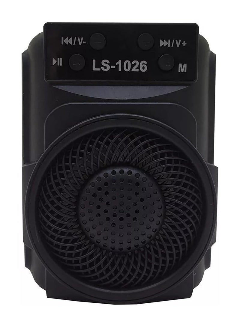 LS-1026 Super Bass Bluetooth Portable RGB Light Mini Speaker