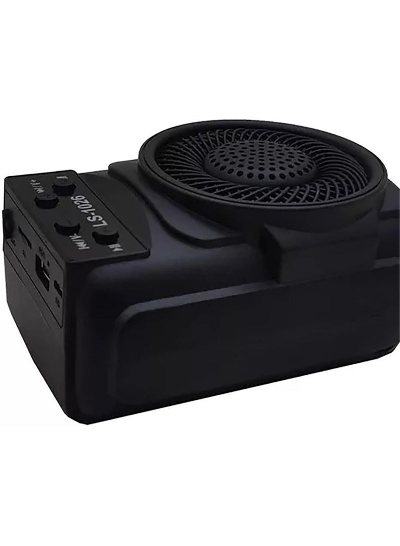 LS-1026 Super Bass Bluetooth Portable RGB Light Mini Speaker