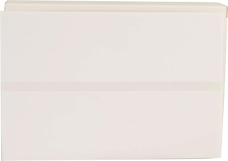 IDEALSEAL Bright White Box of 300 Double Postage Meter Tapes 5 1/4 x 3 1/2 Compatible Replacement for PB 612-0, 612-7, 612-9 & 620-9 Postage Meter Tape 05204 Two Labels Per Sheet - Image 5