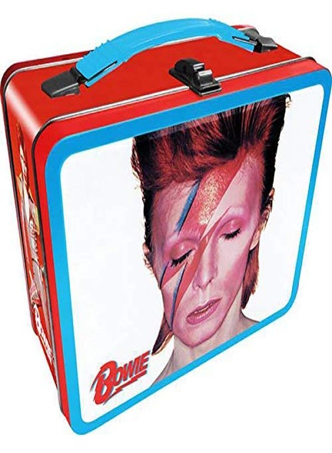 AQUARIUS David Bowie Aladdin Sane Fun Box - Sturdy Tin Storage Box with Plastic Handle & Embossed Front Cover - Officially Licensed Merchandise & Collectible Gift - Image 4