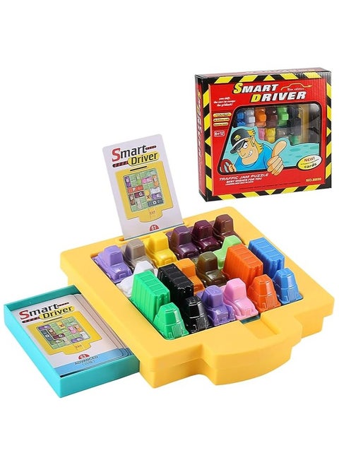Smart Driver Traffic Blockage Car Logic Puzzle Game Toy for Boys and Girls Age 5+, Concentration, Intellectual Development Best Gifts for Kids