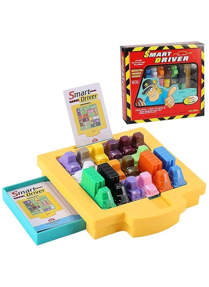 Toy Box - Smart Driver Traffic Blockage Car Logic Puzzle Game Toy for Boys and Girls Age 5+, Concentration, Intellectual Development Best Gifts for Kids - Image 1