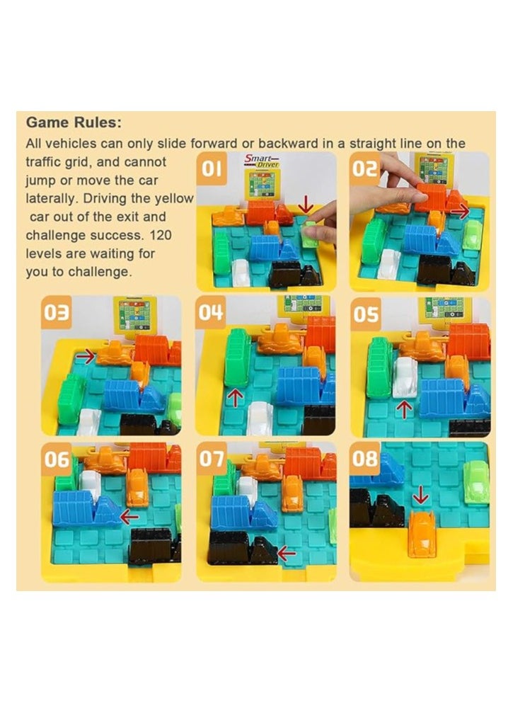 Toy Box - Smart Driver Traffic Blockage Car Logic Puzzle Game Toy for Boys and Girls Age 5+, Concentration, Intellectual Development Best Gifts for Kids - Image 1
