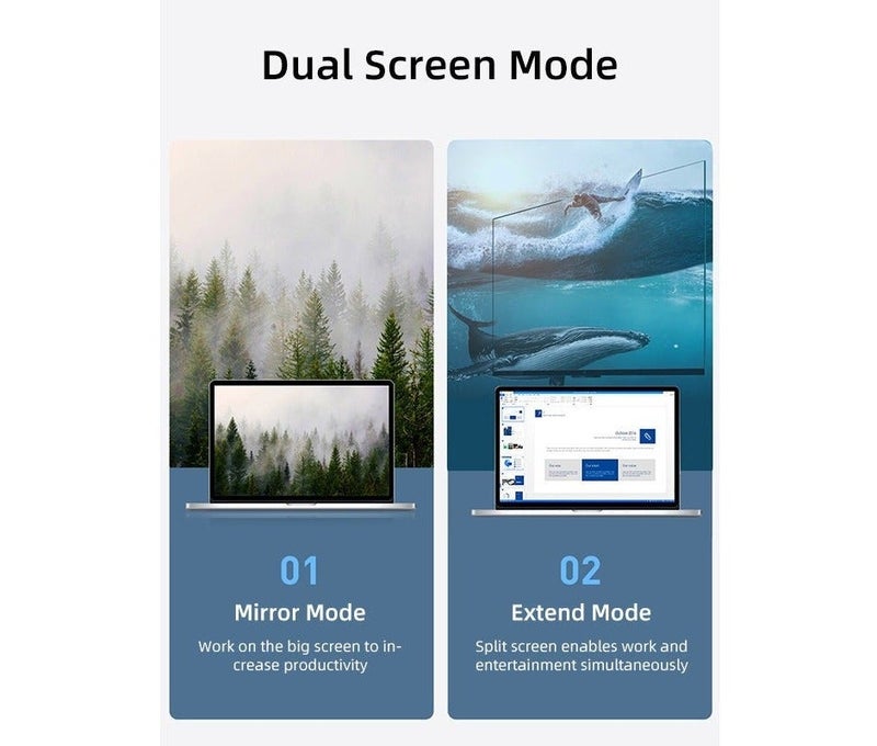 كابل تايم كابل محول عالي الجودة من منفذ Mini DisplayPort إلى HDMI من Cabletime، يدعم الصوت والفيديو بدقة 4K/60 هرتز، غلاف PVC أسود، مزود بمؤشر LED وحلقة. - Image 4