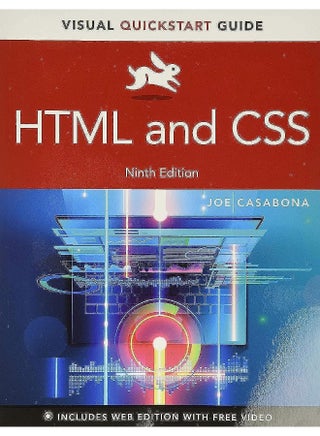 HTML and CSS: Visual QuickStart Guide - pzsku/ZC5E926F153925B68C15CZ/45/_/1738238104/ee18dca7-b9a9-4998-a0bb-e8db0f18c21e