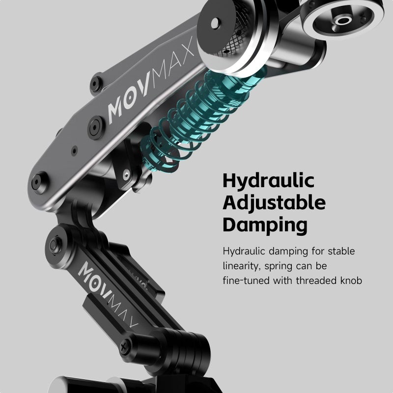 Vaxis Global Movmax Blade Arm for DJI Pocket 3, Insta 360, and GoPro Hero 12 Cameras with N2 Arm Technology and Universal Locking Screw - Image 4