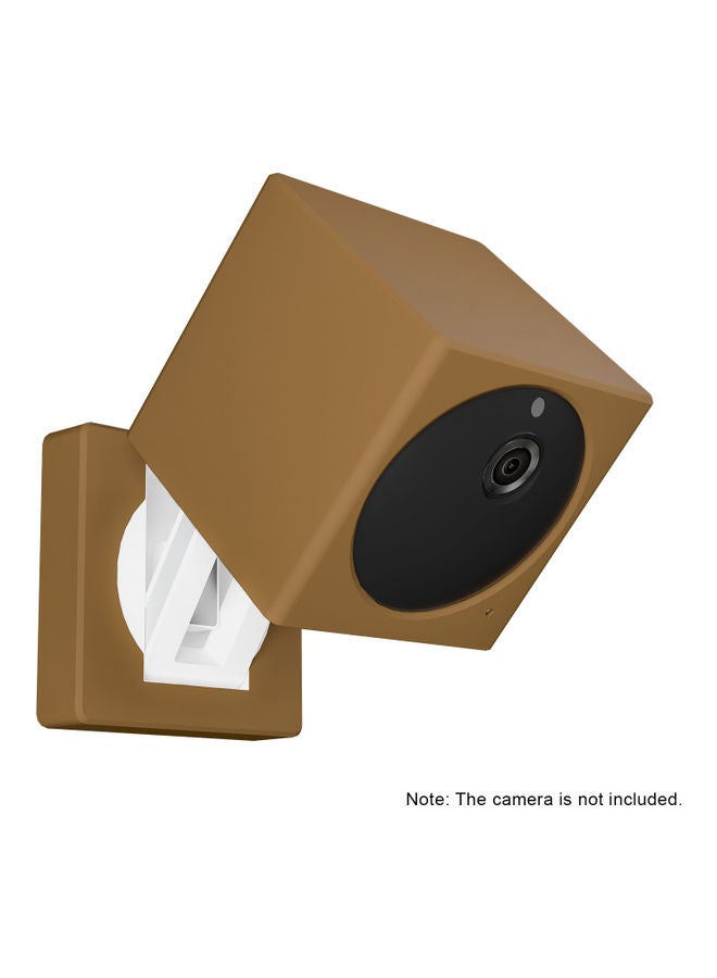 NIBEMINENT Protective Surveillance Camera Silicone Cover Brown  - Image 2