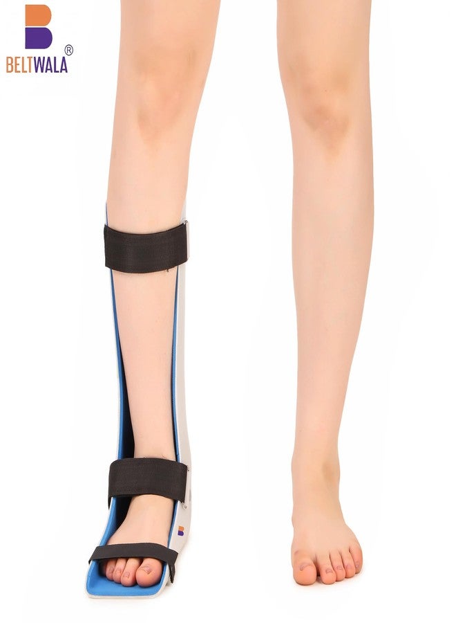 BELTWALA Unisex Foot Drop Splint | Polypropylene Ankle & Foot Support with Soft EVA Padding for Ankle Pain, Heel Support, Foot Care & Post-Surgery Recovery (Medium, Right) - Image 3