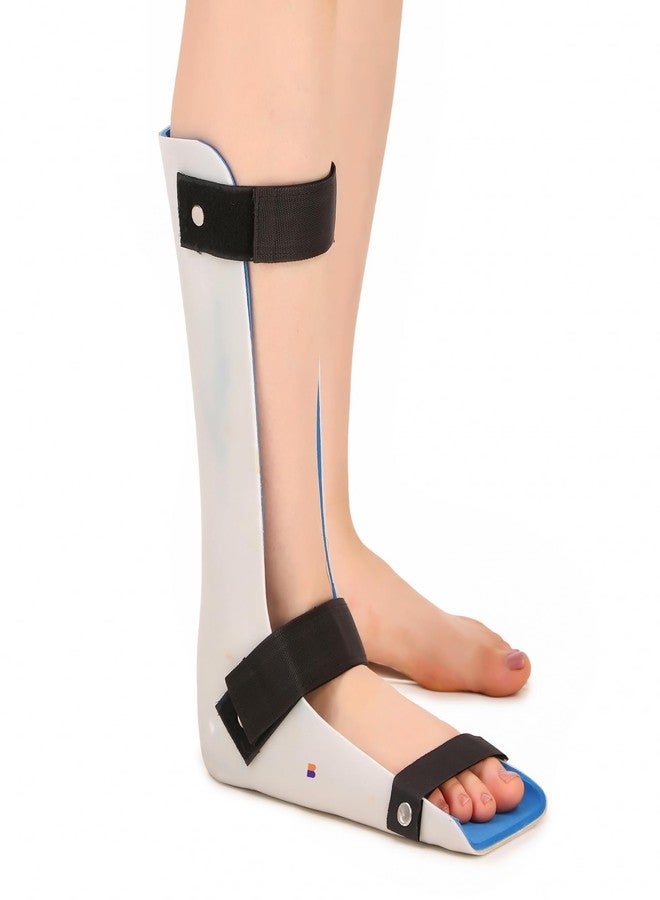 BELTWALA Unisex Foot Drop Splint | Polypropylene Ankle & Foot Support with Soft EVA Padding for Ankle Pain, Heel Support, Foot Care & Post-Surgery Recovery (Medium, Right) - Image 1