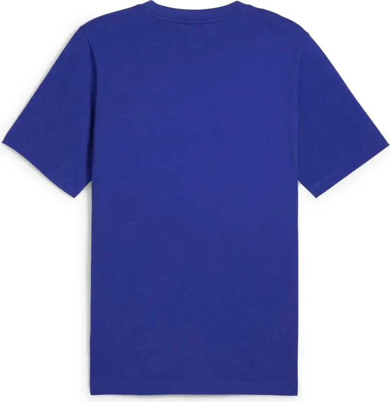 PUMA Men's Purple Classics Small Logo Tee Purple Men's T-Shirt