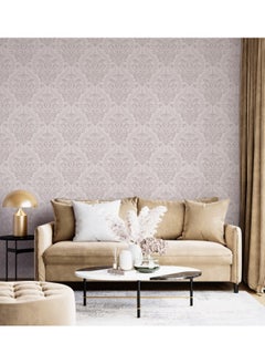 Home Gallery Deco Geo Soft Grey Boutique Fabric Wallpaper Covers An Area ​​Up To 4.2Mx3M With Adhesive  And Smoothing Tool  - Image 4