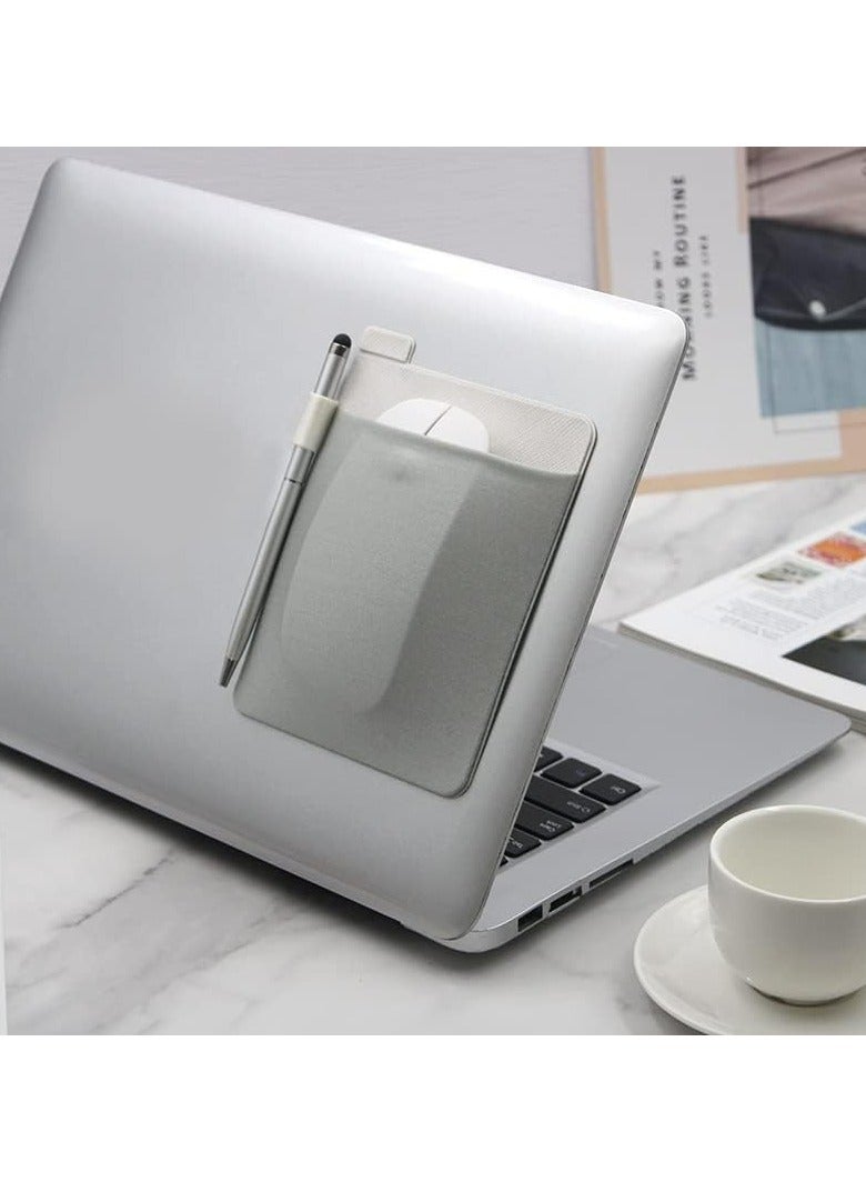Portable SSD Hard Drive Sleeve with Reusable Adhesive Black  Sharp Gray  - Image 5