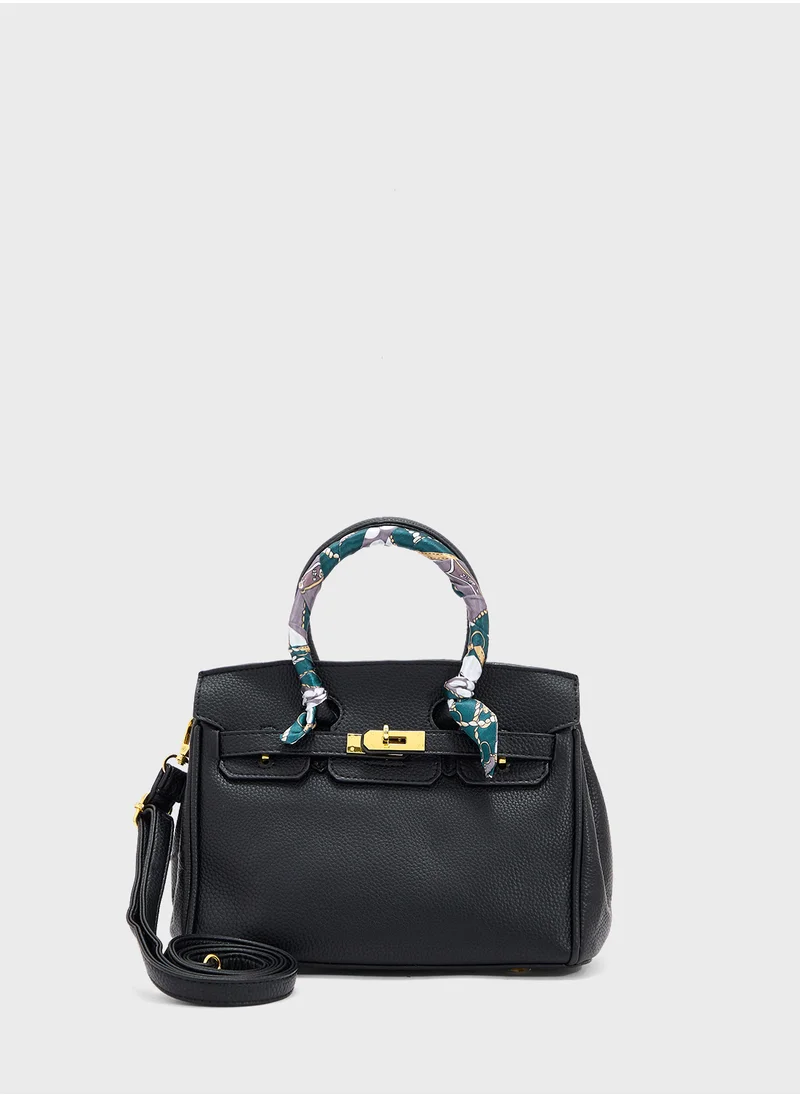 ELLA Classic Grain Large Handbag