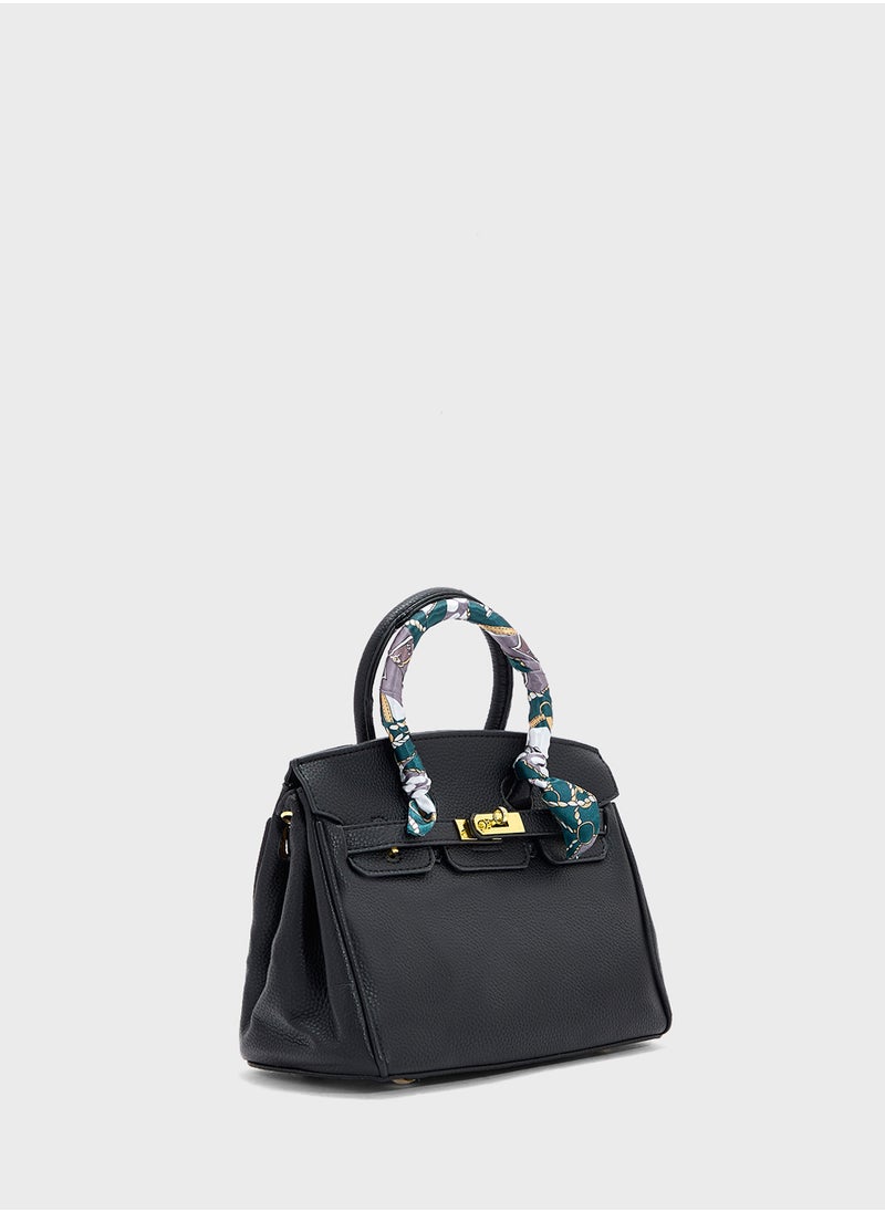 ELLA Classic Grain Large Handbag  - Image 3
