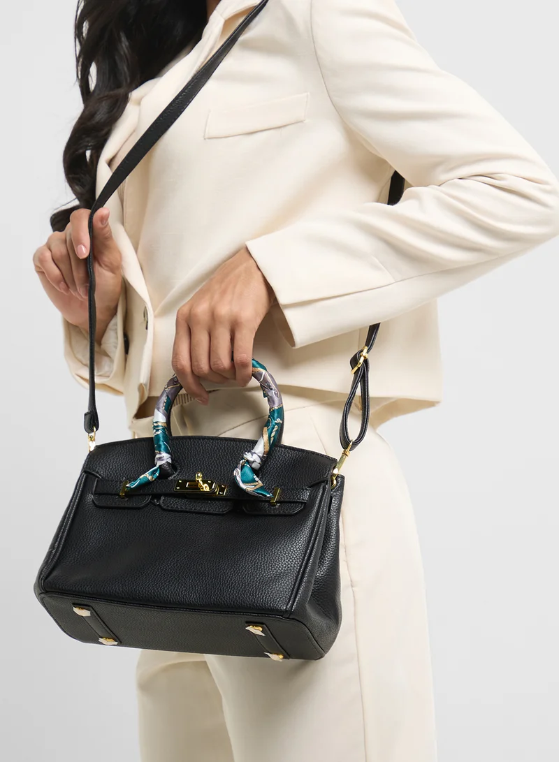 ايلا Classic Grain Large Handbag