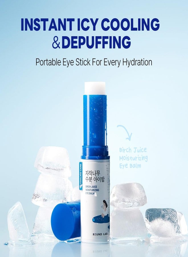 ROUND LAB عصير البتولا عصا تبريد باردة - بلسم معزز توهج مضاد للانتفاخ للعيون المنتفخة، الهالات السوداء، والخطوط الدقيقة | مرطب متنقل | العناية بالبشرة الكورية | 0.35 أونصة - Image 2
