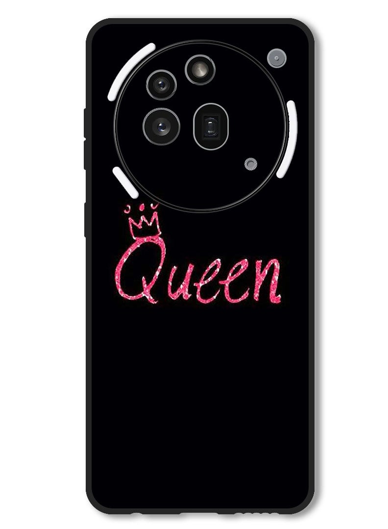 Theodor Case Compatible with Nothing Phone 3a Pro Protection Shockproof Bumper Cover Queen - Image 1