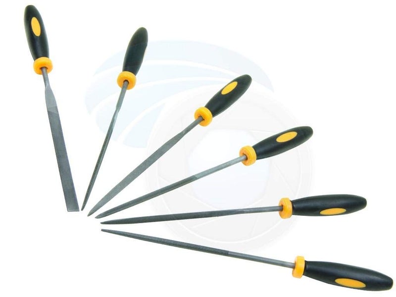TOLSEN 6 pcs Mini Files Metal Filing Rasp Needle File Wood Woodworking Tools - TOLSEN - Image 2