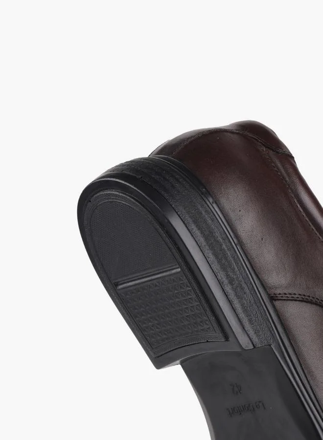 Le Confort BROWN Men Leather Lace-Up Derby Shoes for Men | Best Price UAE
