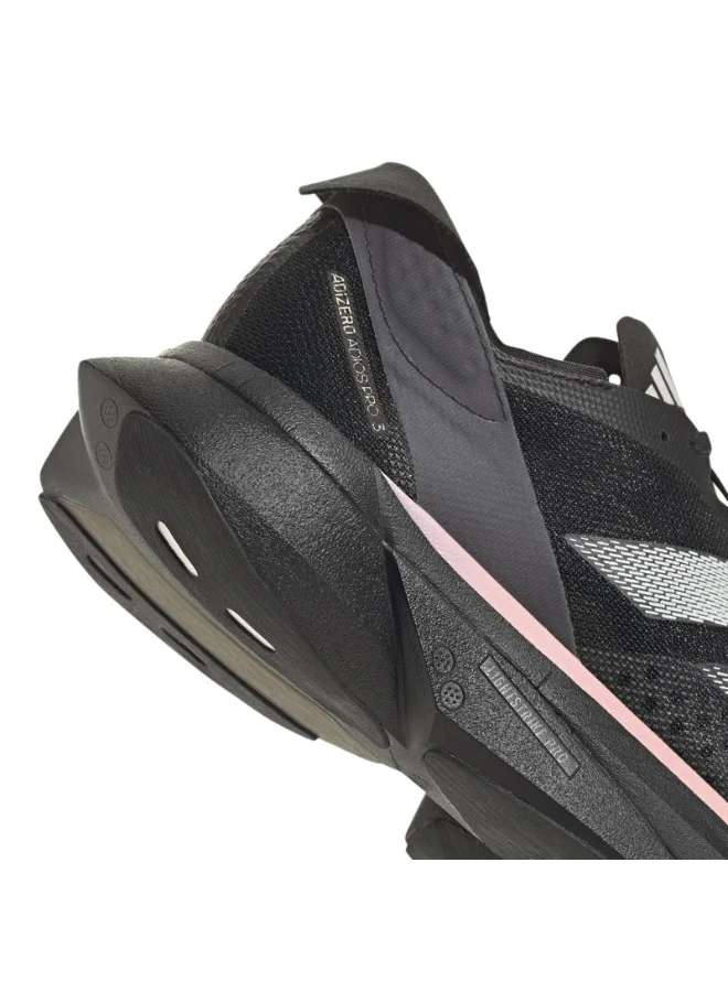 Adidas Adizero Adios Pro 3 W Black Running Shoes For Women 3.5