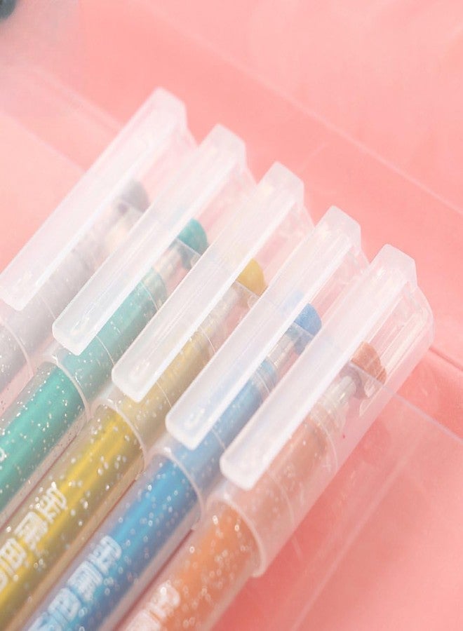 DEOXY مجموعة أقلام ديوكسي المعدنية اللامعة، 12 لونًا، 1.0 مم، مخصصة للدفاتر - Image 2