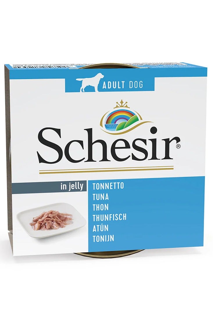 شيسر طعام الكلاب الرطب شيسير في علبة جيلي - تونة 150 جرام - Image 2