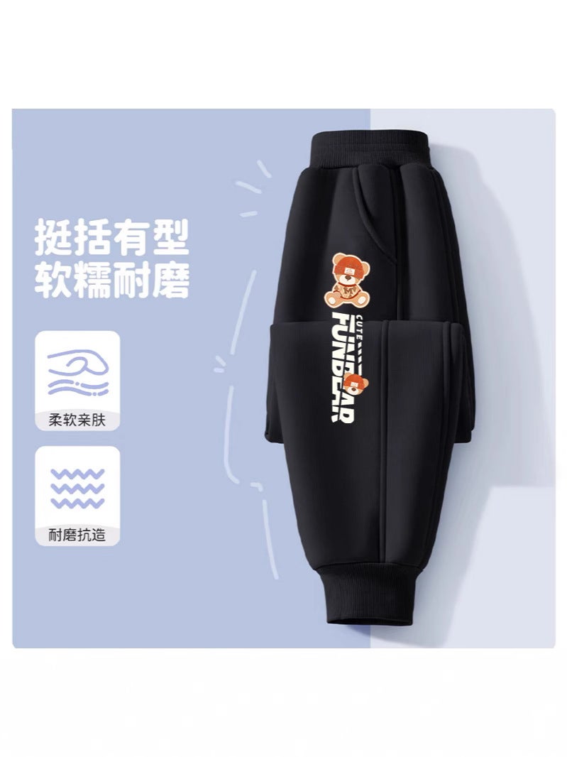 Boys' Pants Handsome Children'S Sports All-Match Pants Boy'S Cartoon Pants Trendy - Image 5