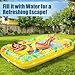 Panadajoy Tanning Pool Floats for Adults with Cup Holder Pillow Thick UVResistant PVC Portable Float for Backyard Pool Lake Compact Design Easy Inflation Durable for Tanning Relaxation - Image 4