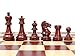 House of Chess Grand Master Staunton Tournament Chess Set Pieces King Size 334 Broad Base 2 Extra Queens Blood RosewoodBoxwood - Image 2