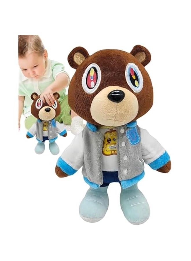 10 Cute Chic Teddy Bear - Super Plush, Stylish Teddy Bear with Trendy Jacket Animal Plush Doll and Collection - Image 1