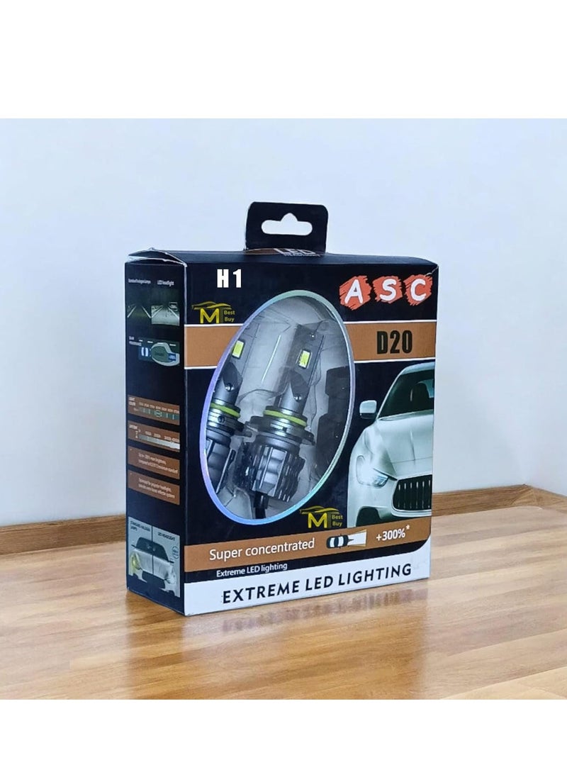 smart led car LED kit LED D20 - 35 watts - H4 - energy saving - excellent lighting - MT BEST BUY