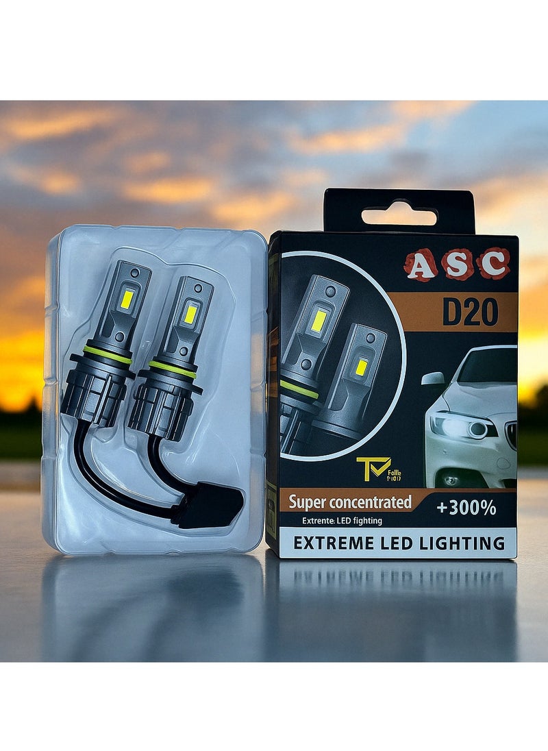 smart led car LED kit LED D20 - 35 watts - H4 - energy saving - excellent lighting - MT BEST BUY