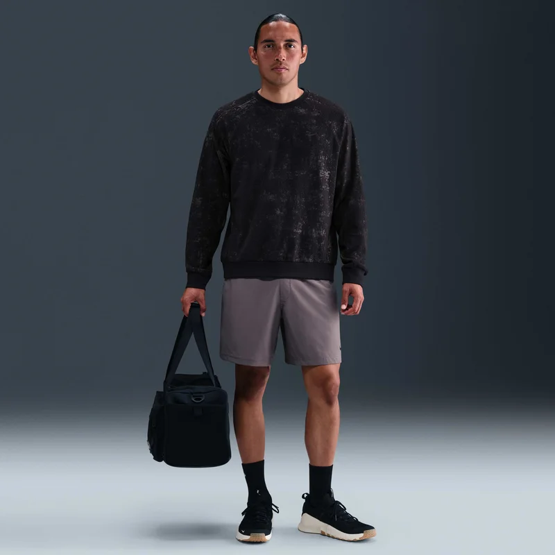 Nike Black Men's Primary Therma-FIT Training Top for Men | Best Price UAE