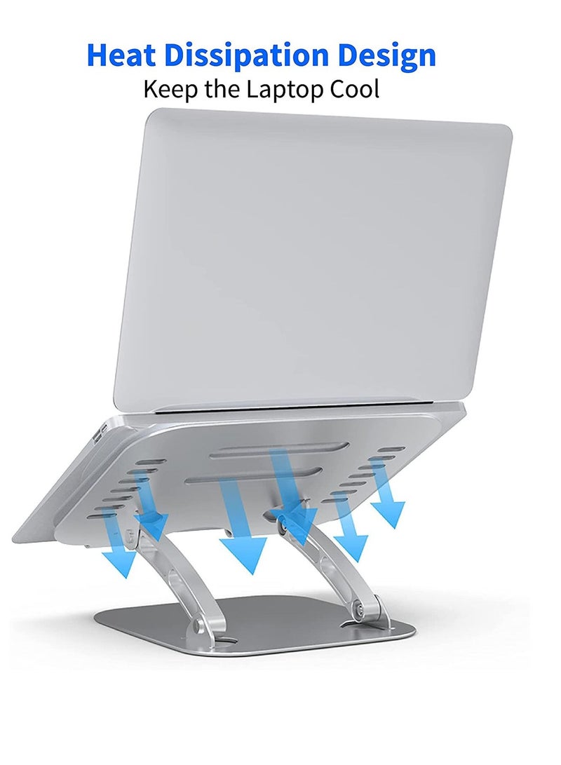 Phone Planet Adjustable Laptop Stand Silver - Image 4