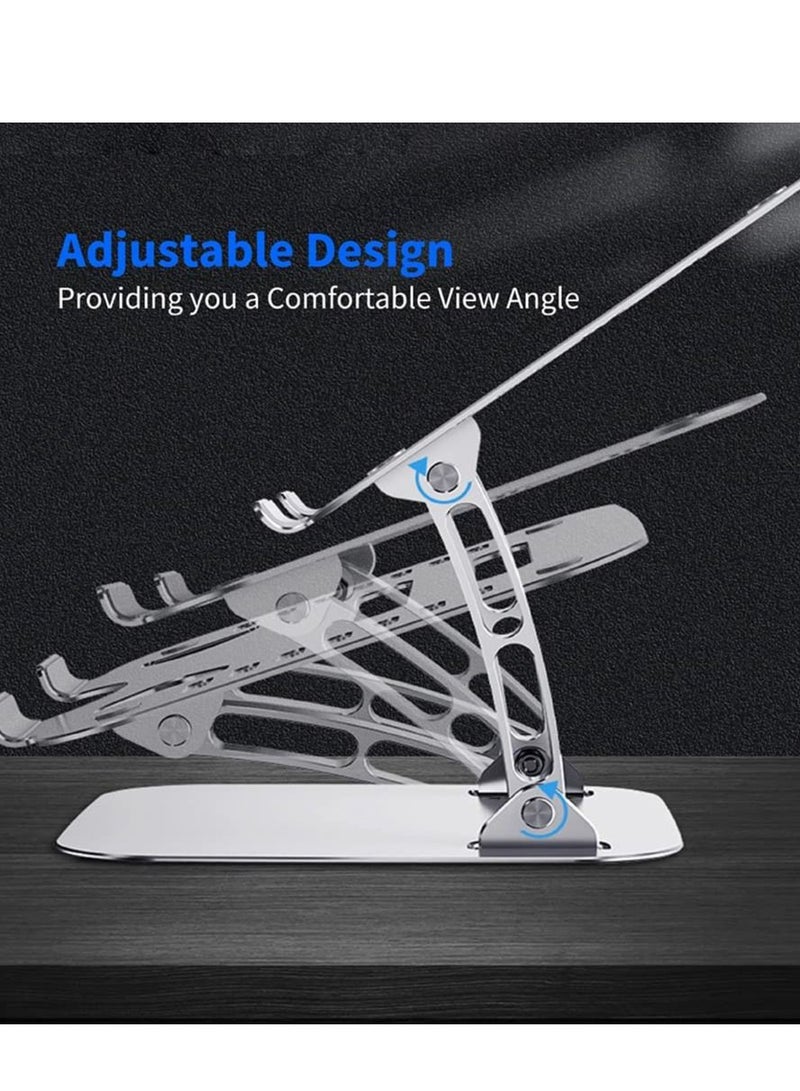 Phone Planet Adjustable Laptop Stand Silver - Image 5