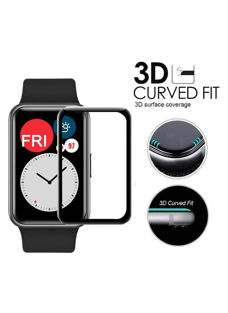 FITME 4 pcs PMMA 3D screen protector for Huawei Watch Fit 2  - Image 4